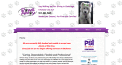 Desktop Screenshot of pawsaway.ca